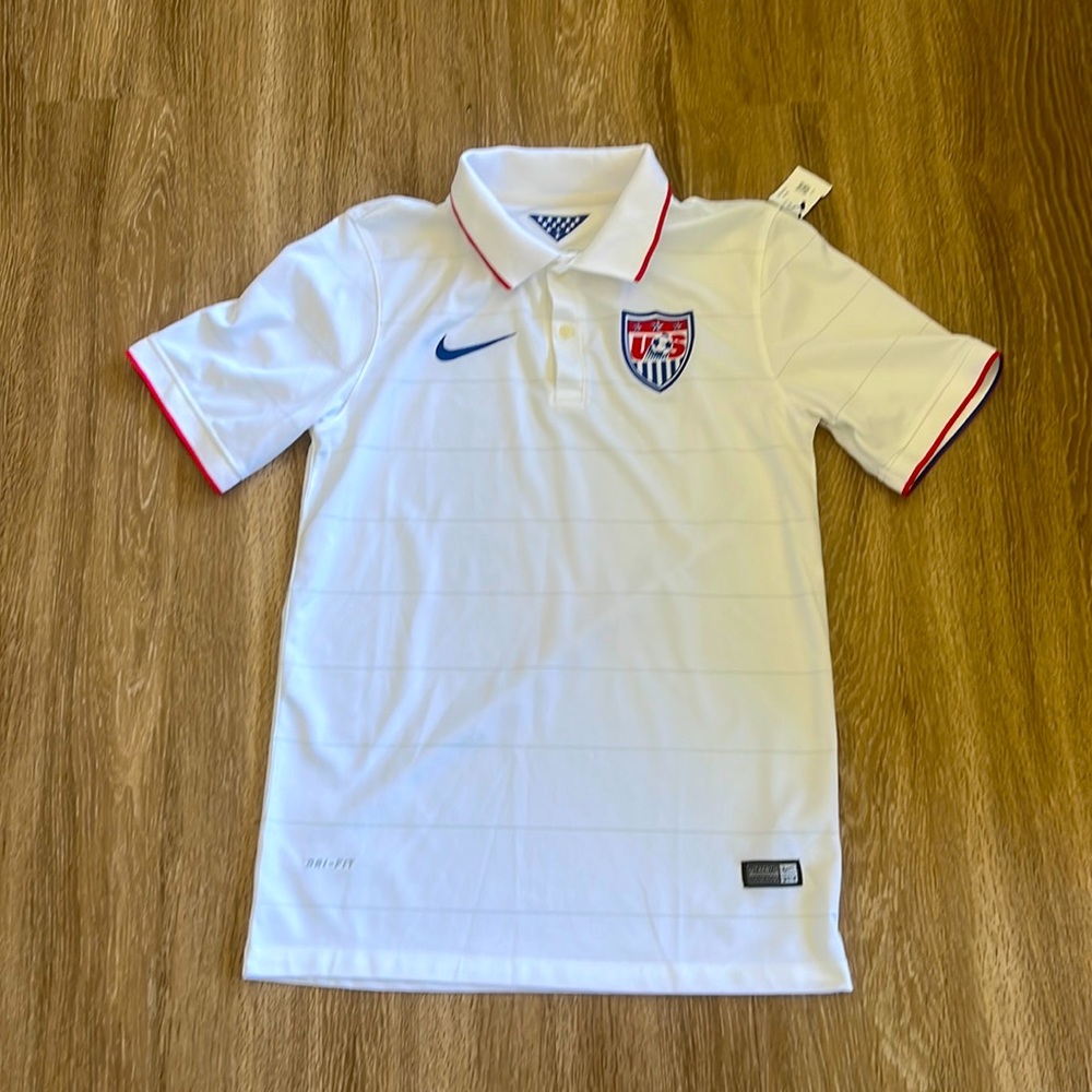 USMNT 2014/2015 Nike Home Jersey. Size: S